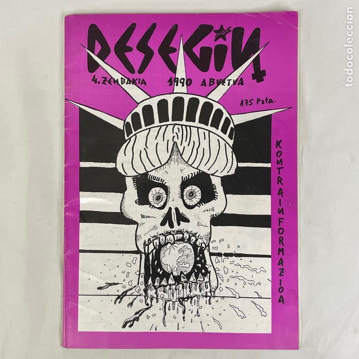 Coleccionismo de revistas y peri&oacute;dicos: FANZINE DESEGIN 1990 PORTUGALETE VIZCAYA PAIS VASCO REVISTA