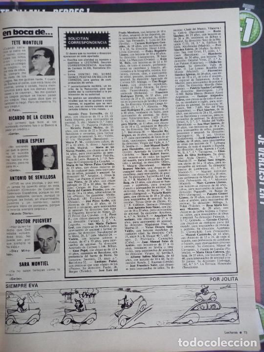 Coleccionismo de revistas y peri&oacute;dicos: TETE MONTOLIN NURIA ESPERT DOCTOR PUIGVERT SARA MONTIEL