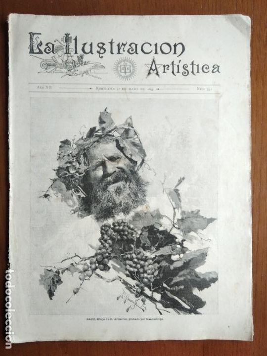 Coleccionismo de Revistas y Peri&oacute;dicos: La Ilustraci&oacute;n Art&iacute;stica. 1 de mayo de 1893. N&uacute;m. 592