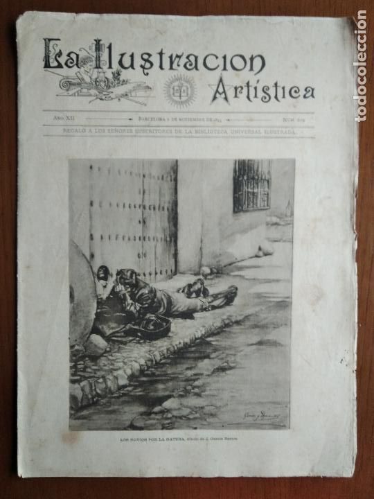 Coleccionismo de Revistas y Peri&oacute;dicos: La Ilustraci&oacute;n Art&iacute;stica. 6 de noviembre de 1893. N&uacute;m. 619