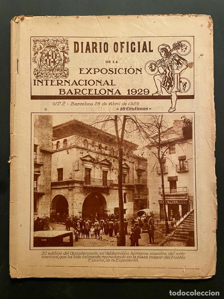 Coleccionismo de revistas y peri&oacute;dicos: DIARIO OFICIAL DE LA EXPOSICI&Oacute;N INTERNACIONAL DE BARCELONA 1929