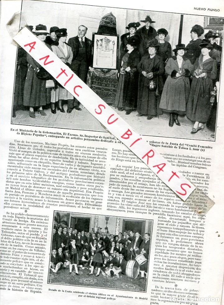 Coleccionismo de Revistas y Peri&oacute;dicos: REVISTA A&Ntilde;O 1917 ORFEON REGIONAL GALLEGO DE MADRID ORTEGA Y GASSET ALEJANDRO CARDUNETS RAQUEL MELLER