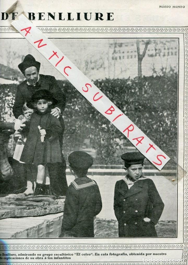 Coleccionismo de Revistas y Peri&oacute;dicos: REVISTA A&Ntilde;O 1917 BENITO DIAZ ROMERO BENLLIURE TEMPORAL BARRIO PEKIN BARCELONA CONCHA ESPINA