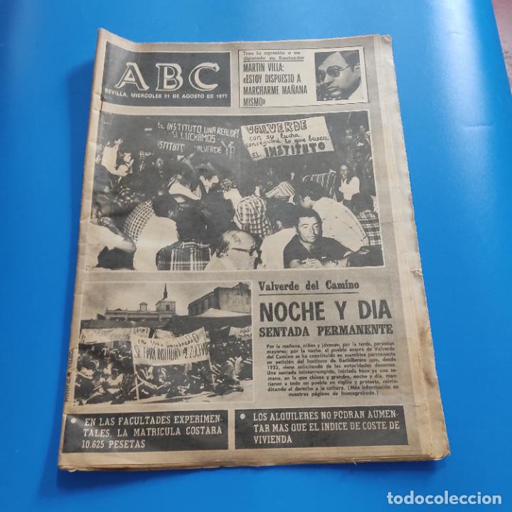 Coleccionismo de Revistas y Peri&oacute;dicos: ABC. N&ordm;. 23070. MARTIN VILLA. MANUEL FRAGA IRIBARNE. ADOLFO SUAREZ. JESUS PRADOS. LEER. VER.