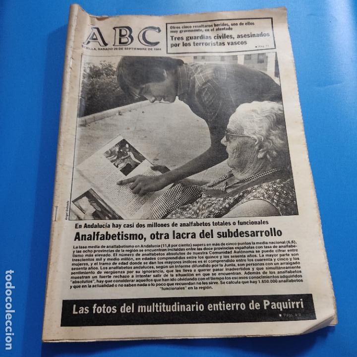 Coleccionismo de Revistas y Peri&oacute;dicos: ABC. N&ordm;. 25266. PAQUIRRI. FELIPE GARRIDO. DUQUESA DE MEDINACELI. DIONISIO HERNANDEZ. LEER. VER.