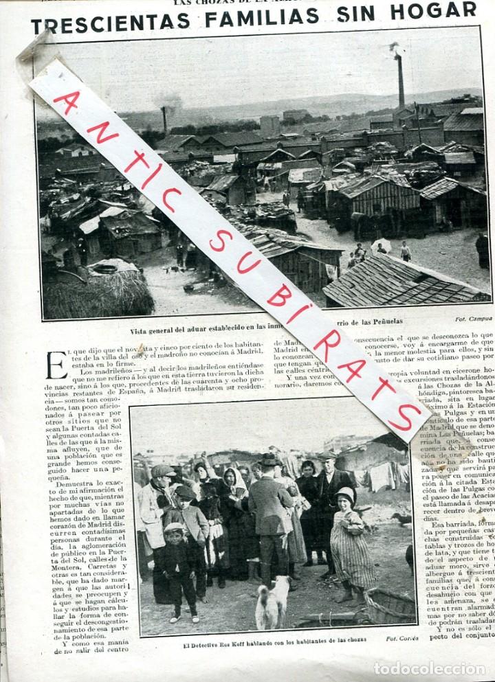 Collection Magazines and Newspapers: REVISTA A&Ntilde;O 1917 VILLAESPESA EN MEJICO BARRIO DE CHABOLAS EN MADRID PE&Ntilde;UELAS LA ALHONDIGA ROS KOFF
