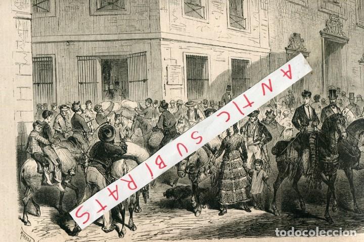 Coleccionismo de Revistas y Peri&oacute;dicos: REVISTA A&Ntilde; 1873 CALLE HORTALEZA SAN ANTONIO ABAD MADRID DEPOSITO DE AGUAS DE MADRID SAN PEDRO TOLEDO