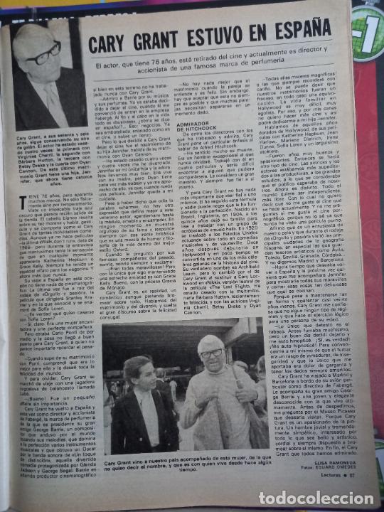 Coleccionismo de revistas y peri&oacute;dicos: CARY GRANT EN ESPA&Ntilde;A