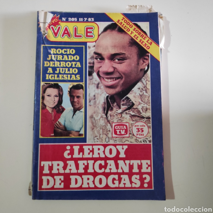 Coleccionismo de Revistas y Peri&oacute;dicos: NUEVO VALE 205 ROCIO JURADO JULIO IGLESIAS POSTER DEBBIE ALLEN FAMA LEROY