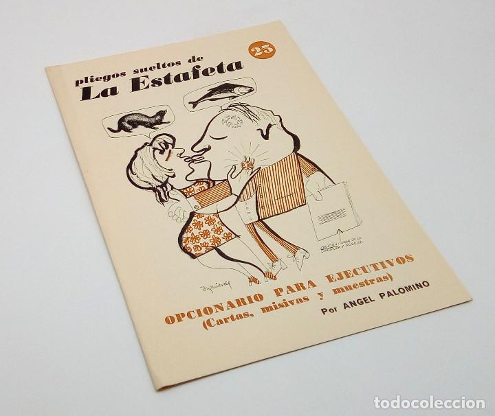 Coleccionismo de Revistas y Peri&oacute;dicos: Pliego Suelto de La Estafeta n&ordm; 25 - Diccionario para ejecutivos - A&ntilde;os 70
