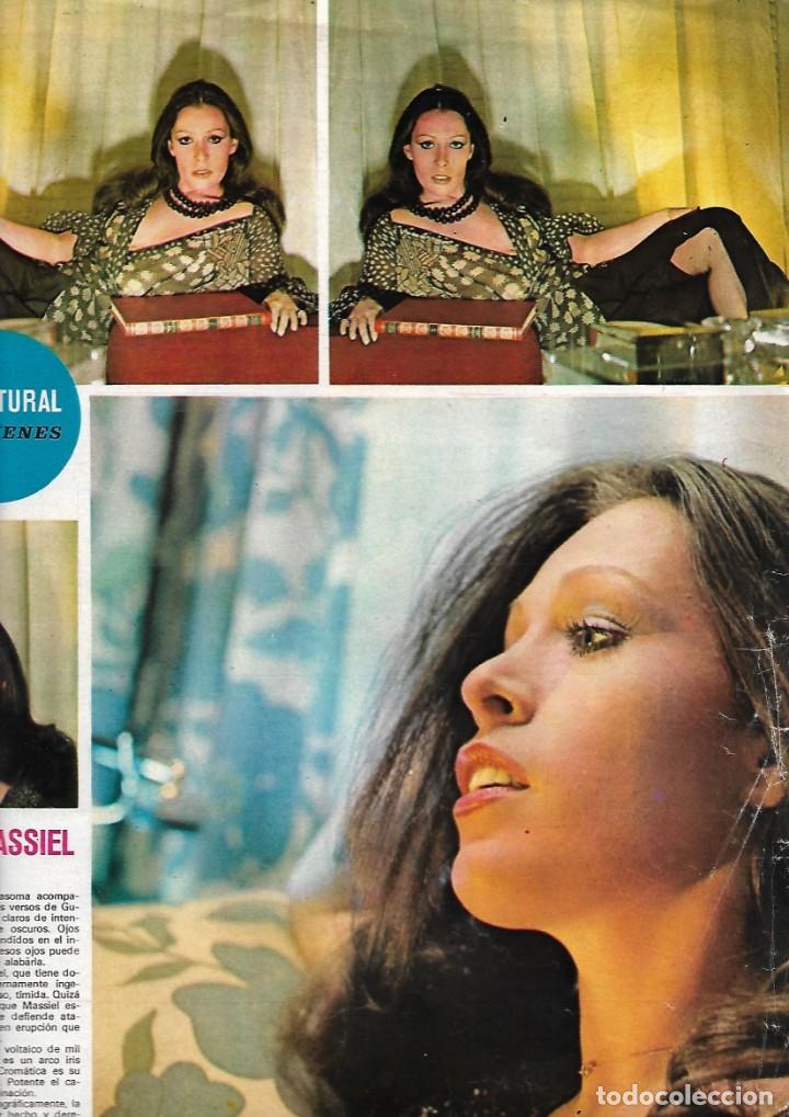 Coleccionismo de Revistas y Peri&oacute;dicos: MASSIEL: Reportaje gr&aacute;fico. 1970