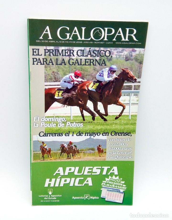 Sammeln von Zeitschriften und Zeitungen: Revista h&iacute;pica A Galopar n&ordm; 467 - 2008