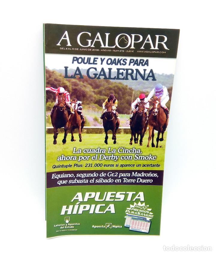 Coleccionismo de Revistas y Peri&oacute;dicos: Revista h&iacute;pica A Galopar n&ordm; 472 - 2008