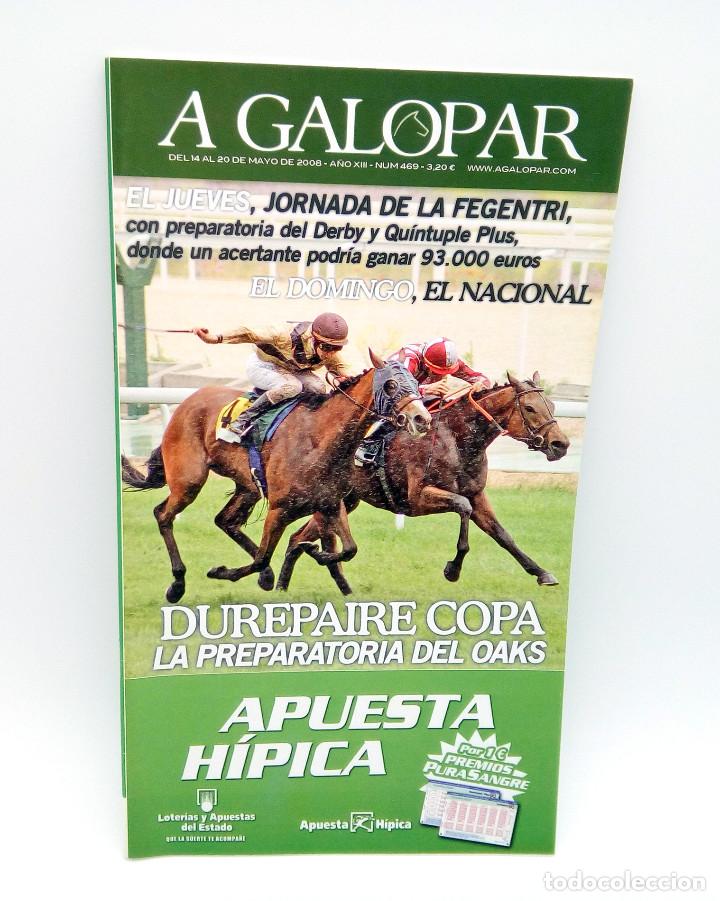 Coleccionismo de revistas y peri&oacute;dicos: Revista h&iacute;pica A Galopar n&ordm; 469 - 2008