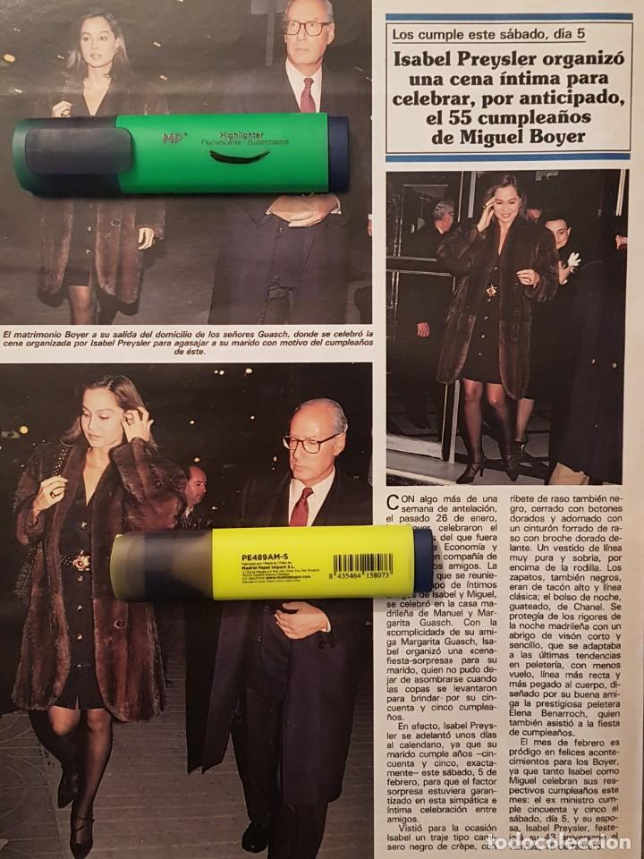 Coleccionismo de Revistas y Peri&oacute;dicos: Reportaje de Isabel Preysler 09.02.94