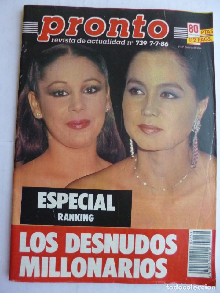 Coleccionismo de revistas y peri&oacute;dicos: Revista Pronto.