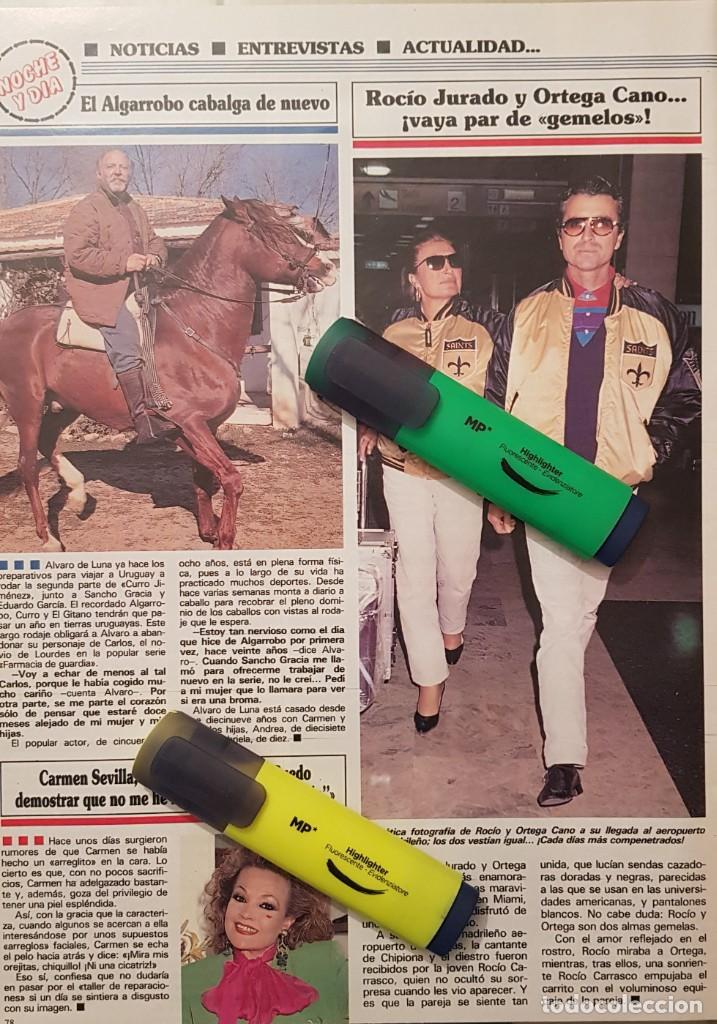 Coleccionismo de Revistas y Peri&oacute;dicos: Reportaje de Roc&iacute;o Jurado / Carmen Sevilla 09.02.94