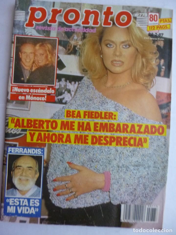 Coleccionismo de revistas y peri&oacute;dicos: Revista Pronto.