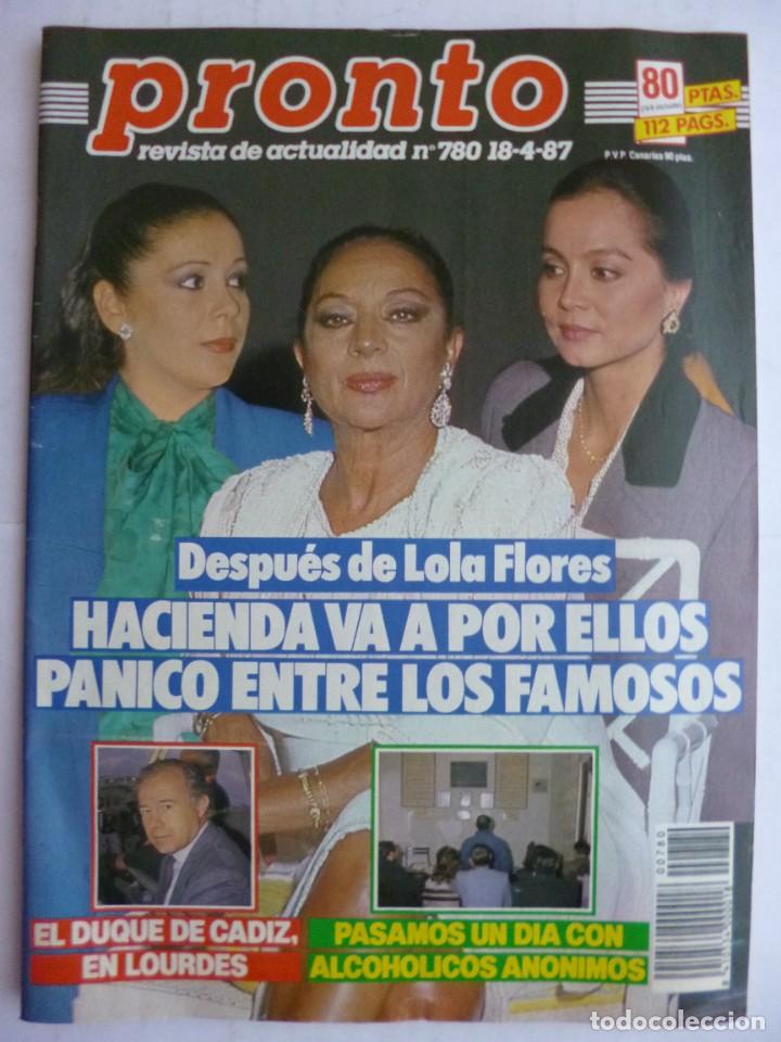 Collection Magazines and Newspapers: Revista Pronto.