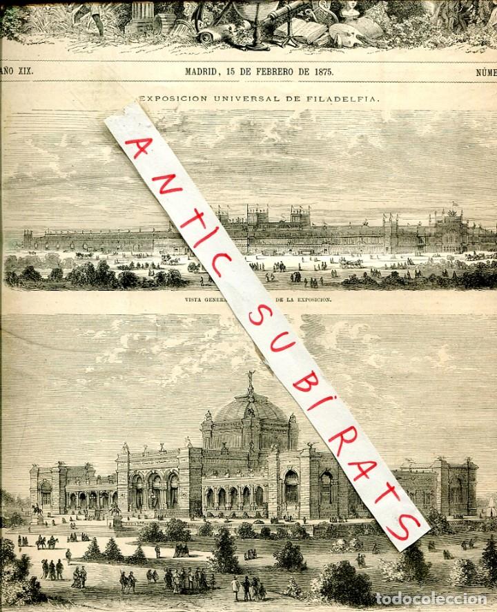 Coleccionismo de revistas y peri&oacute;dicos: REVISTA A&Ntilde;O 1875 EXPOSICION UNIVERSAL DE FILADELFIA USA GUILLERMO MORPHY GUAYAMA PUERTO RICO