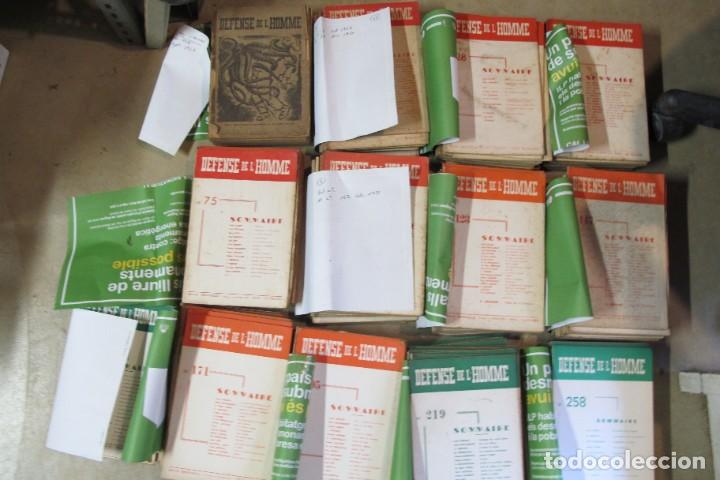 Coleccionismo de Revistas y Peri&oacute;dicos: DEFENSE DE L'HOMME. REVISTA ANARQUISTA LIBERTARIA EN FRANCES .1948 A 1976. 248 NUMEROS.