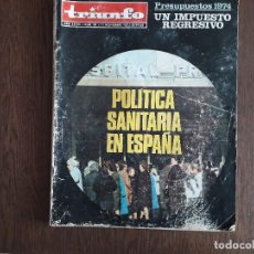 Coleccionismo de Revistas y Periódicos: REVISTA, TRIUNFO Nº 581, 17 NOVIEMBRE 1973. POLÍTICA SANITARIA EN ESPAÑA.