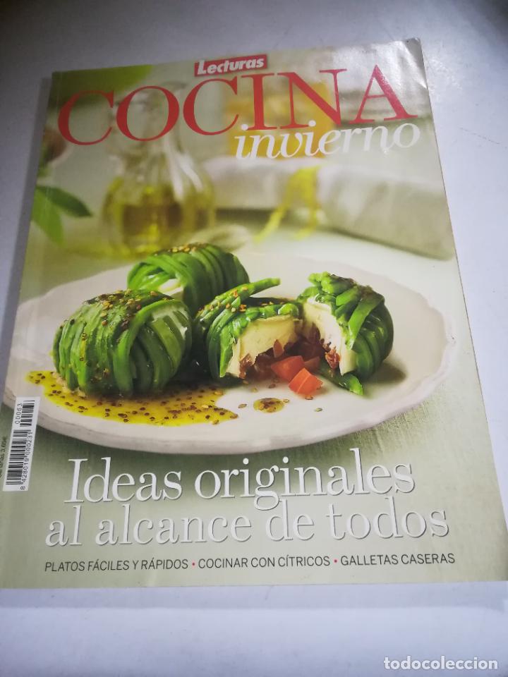 Collezionismo di Riviste e Giornali: REVISTA COCINA INVIERNO. LECTURAS. N&ordm; 63. IDEAS ORIGINALES AL ALCANCE DE TODOS. VER SUMARIO