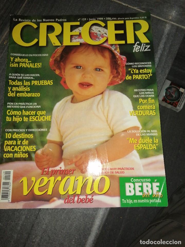 Coleccionismo de revistas y peri&oacute;dicos: Revista Crecer bebe N&deg; 129 a&ntilde;o 1999 parto ni&ntilde;os padres embarazo hijo madres lactancia