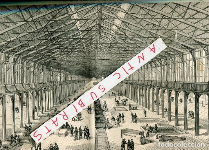 Coleccionismo de revistas y peri&oacute;dicos: REVISTA A&Ntilde;O 1875 EXPOSICION INTERNACIONAL DE FILADELFIA USA INDIA CONDE DE FABRAQUER MADRID