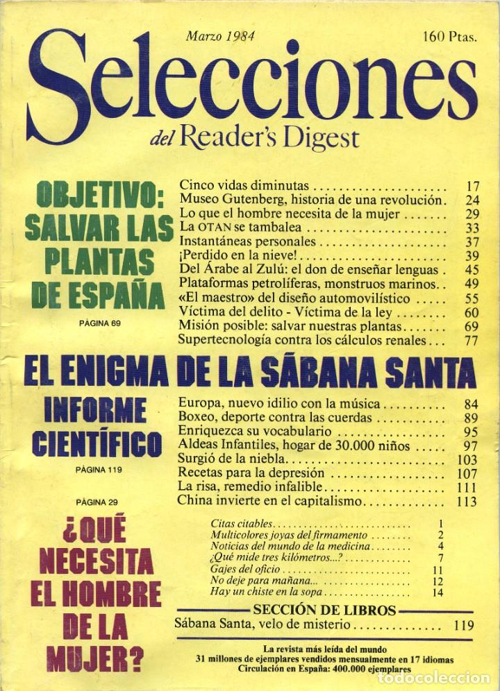 Coleccionismo de Revistas y Peri&oacute;dicos: REVISTA SELECCIONES DEL READER`S DIGEST. Octubre 1982. Pp. 144