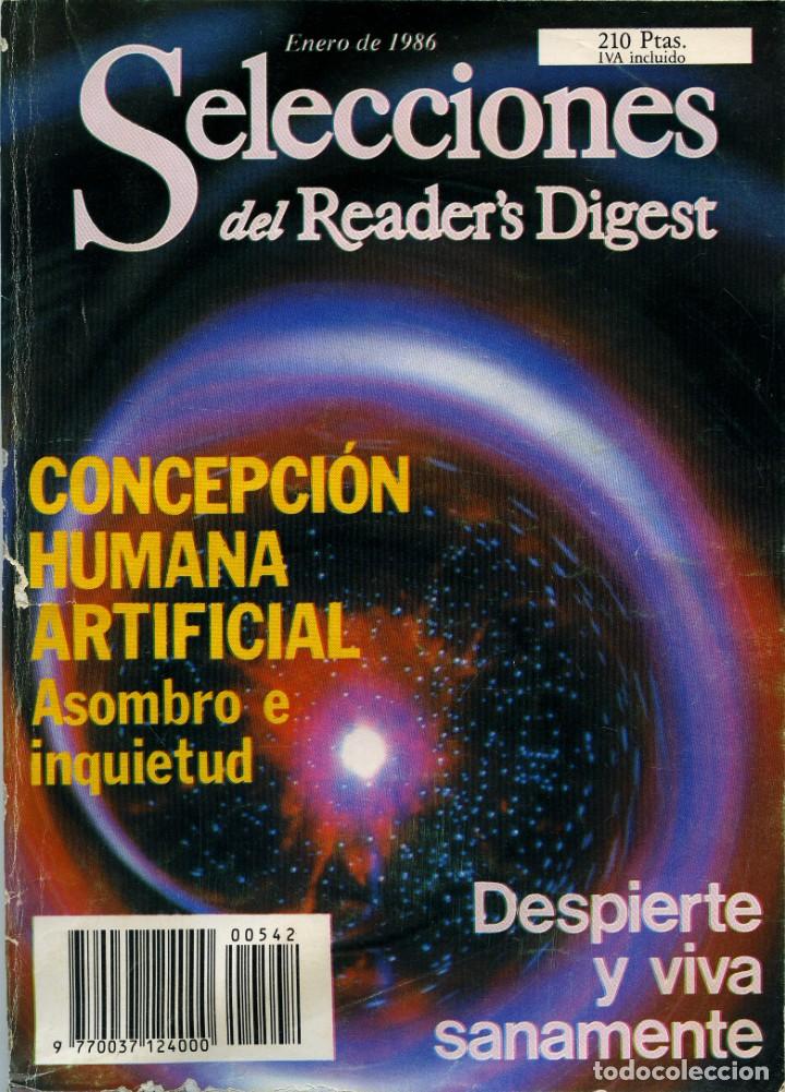 Coleccionismo de Revistas y Peri&oacute;dicos: REVISTA SELECCIONES DEL READER`S DIGEST. Enero de 1986. Pp. 144