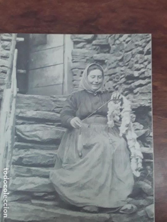 Collezionismo di Riviste e Giornali: HILANDERA FUSTA&Ntilde;A PIRINEO CATALAN 2 HOJAS REVISTA A&Ntilde;O 1933