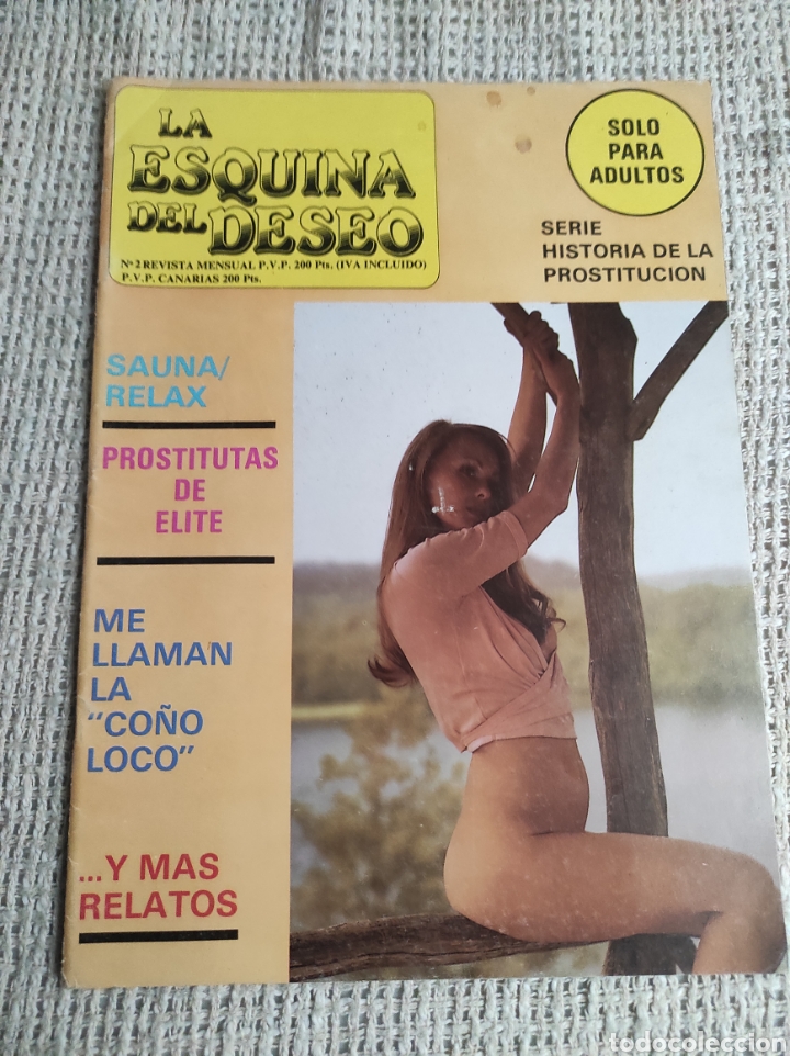 Coleccionismo de Revistas y Peri&oacute;dicos: LA ESQUINA DEL DESEO N&ordm; 2 REVISTAS EROTICAS A&Ntilde;OS 80