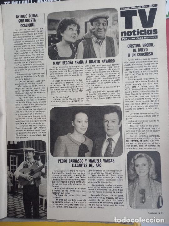 Coleccionismo de Revistas y Peri&oacute;dicos: mary bego&ntilde;a juanito valderrama pedro carrasco manela vargas cristina brodin antonio duran