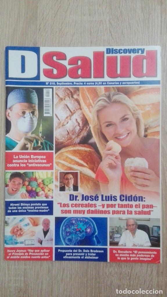 Collezionismo di Riviste e Giornali: REVISTA DISCOVERY DSALUD N&ordm; 218 SEPTIEMBRE 2018.