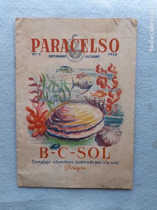 Colecionismo de Revistas e Jornais: Revista Paracelso. Septiembre / Octubre de 1950.