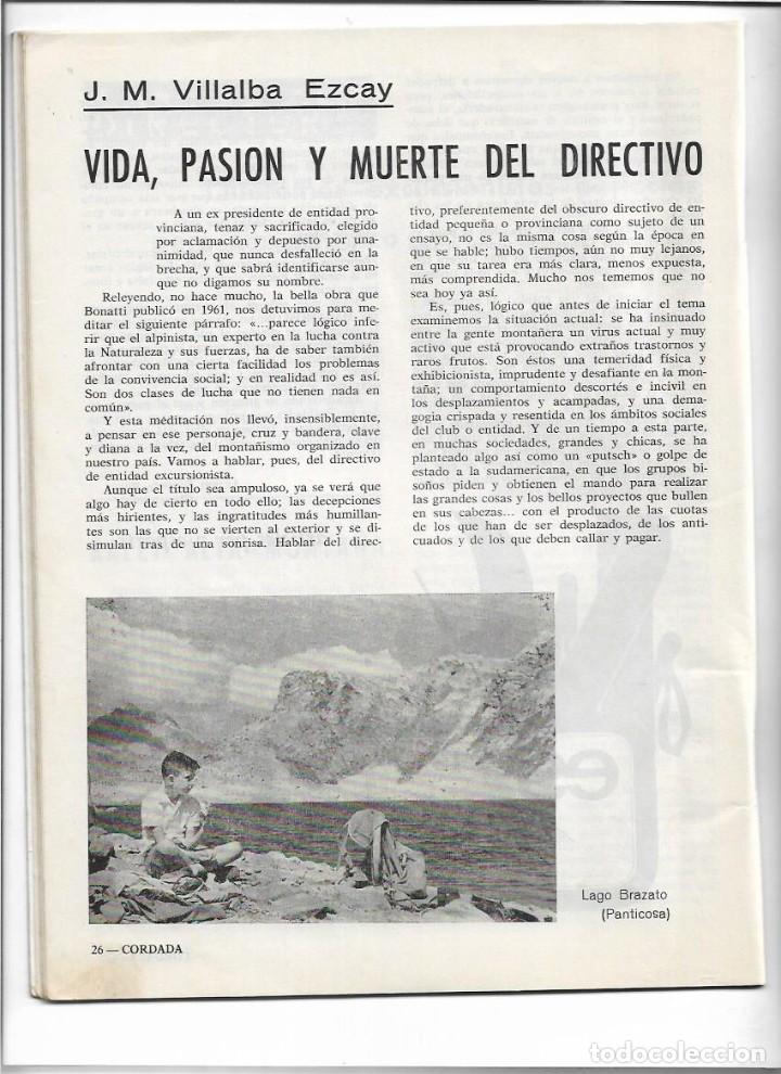 Sammeln von Zeitschriften und Zeitungen: 1970 EXCURSIONISMO ELISARD SALA CE ELS BLAUS ESCALADA MIRANDA DELS OSSOS MONTSERRAT VILLALBA EZCAY