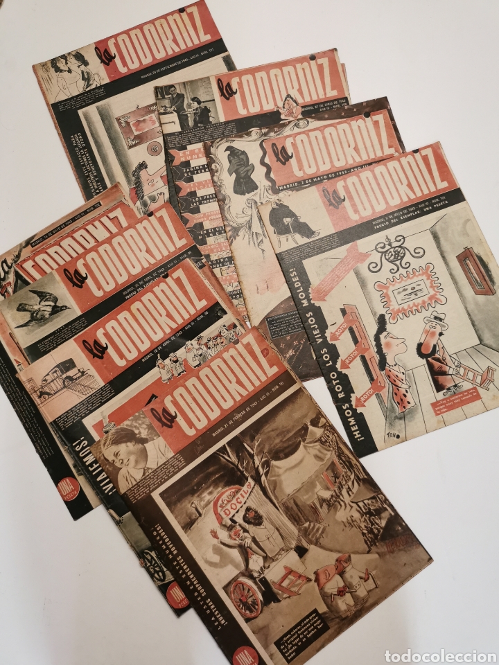 Coleccionismo de revistas y peri&oacute;dicos: La codorniz 1943 - Foto 1