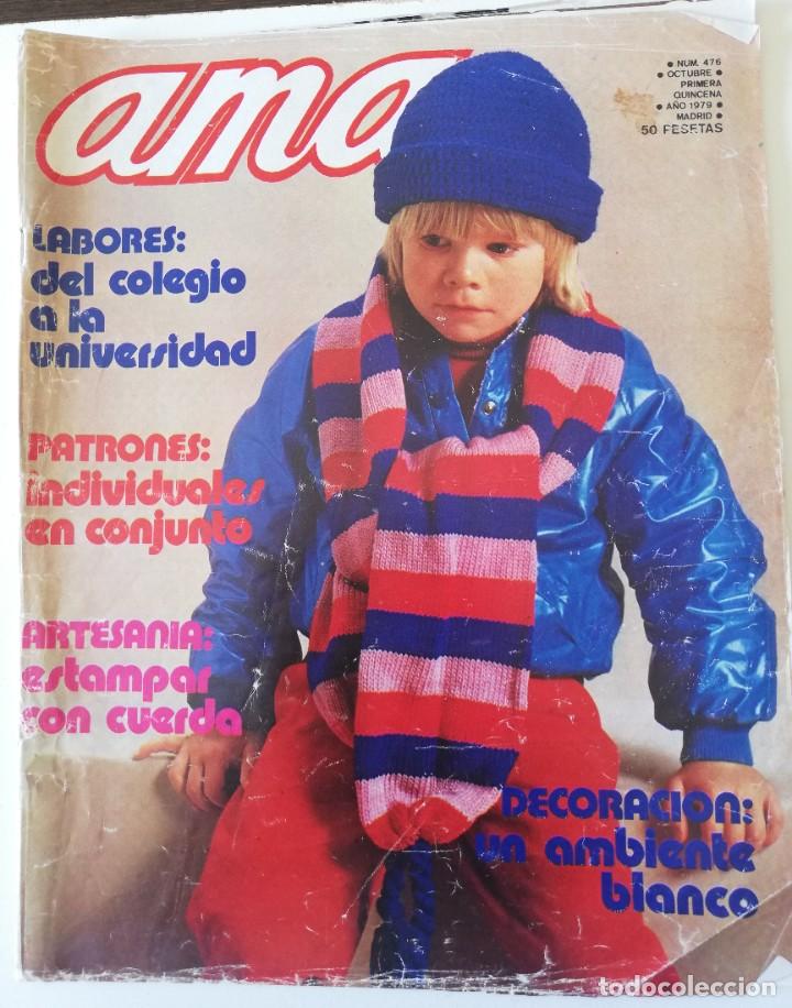 Coleccionismo de revistas y peri&oacute;dicos: Revista AMA n&ordm; 476 Bigote Arrocet Las Grecas Pastora Imperio Pedro Mar&iacute;n Sazatornil Laly Soldevila