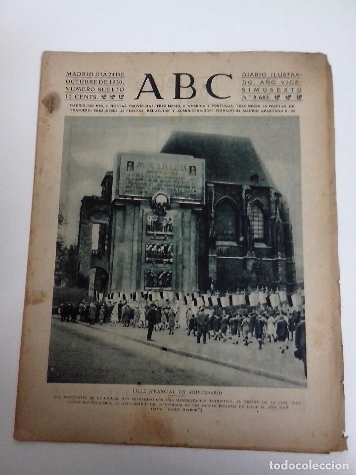 Coleccionismo de Revistas y Peri&oacute;dicos: ABC DIARIO ILUSTRADO A&Ntilde;O VIGESIMOSEPTIMO NUMERO SUELTO N&ordm; 8.683