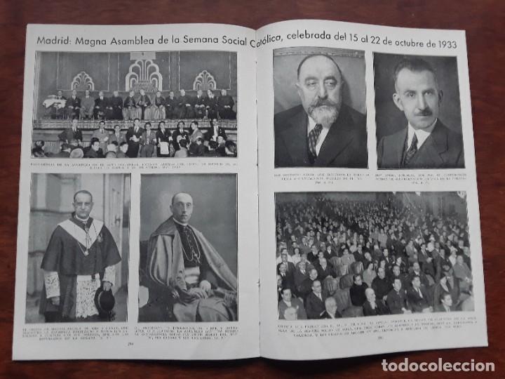 Collection Magazines and Newspapers: ASAMBLEA SEMANA SOCIAL CATOLICA MADRID JAIME MASSO TORRENS BEGAS CALDES MONTBUY JOSE MASNOU 1933