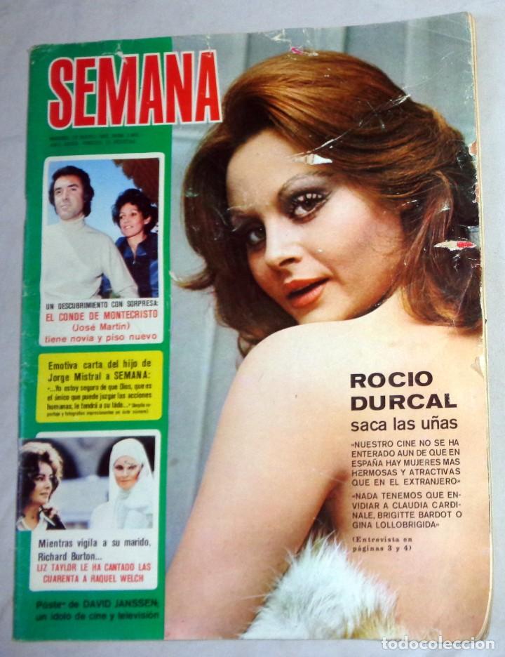 revista semana mayo 1972 antigua póster david Compra venta en  