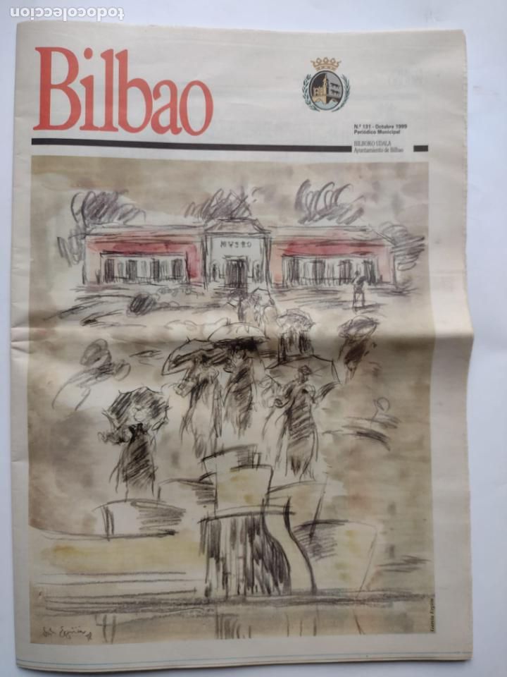 Coleccionismo de Revistas y Peri&oacute;dicos: PERIODICO MUNICIPAL BILBAO N&ordm; 131 OCTUBRE 1999 - MUSEOS - TURISMO