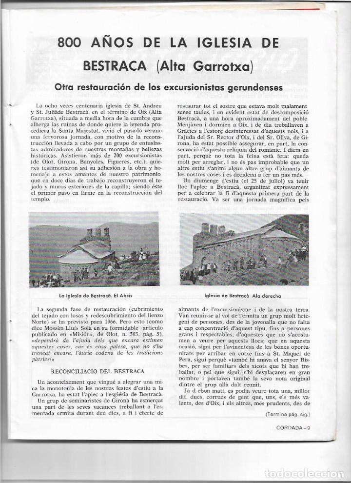 Coleccionismo de Revistas y Peri&oacute;dicos: 1966 EXCURSIONISMO VESPELLA DEL GAIA IGLESIA BESTRACA CASTILLO MUR COLLADA TOSES HOSTAL GASOLINERA