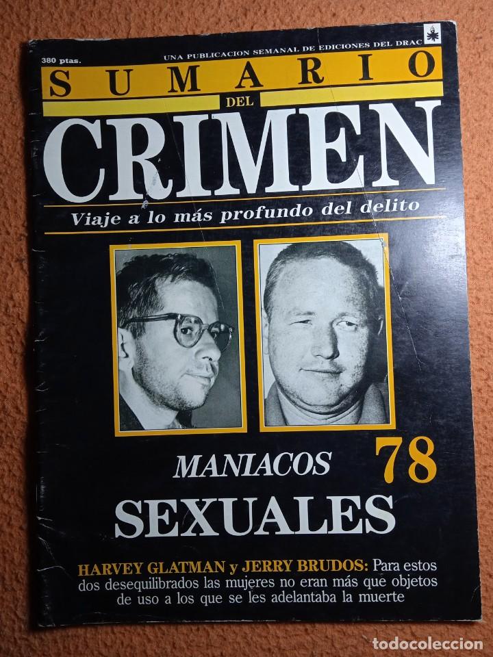 Collection Magazines and Newspapers: SUMARIO DEL CRIMEN N.&ordm; 78 EDICIONES DEL DRAC