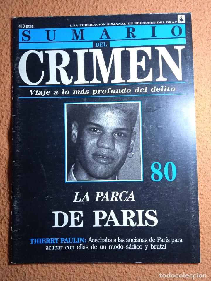 Collection Magazines and Newspapers: SUMARIO DEL CRIMEN N.&ordm; 80 EDICIONES DEL DRAC