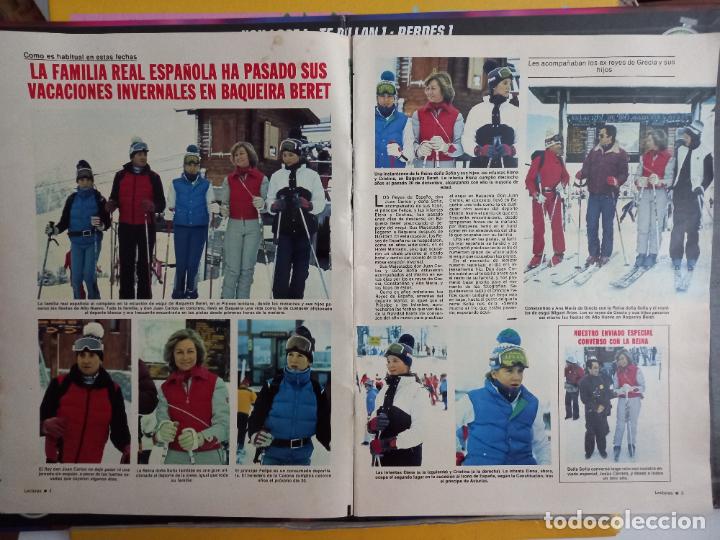Collezionismo di Riviste e Giornali: LA FAMILIA REAL ESPA&Ntilde;OLA EN BAQUEIRA beret do&ntilde;a sofia elena cristina don felipe juan carlos