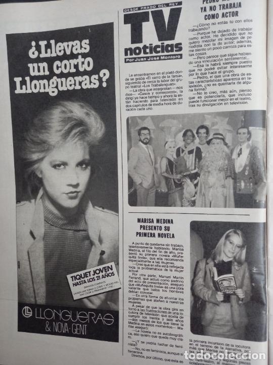 Collezionismo di Riviste e Giornali: marisa medina pedro macia llongueras 1982