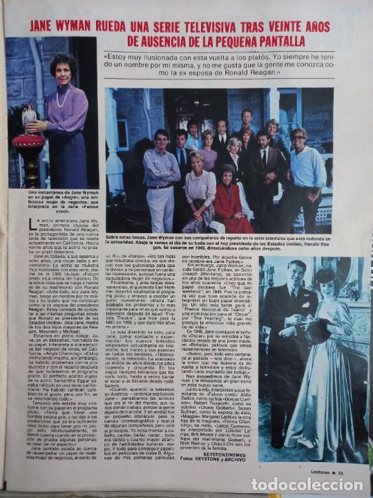 Colecionismo de Revistas e Jornais: JANE WYMAN ANGELA CHANING FALCON CREST