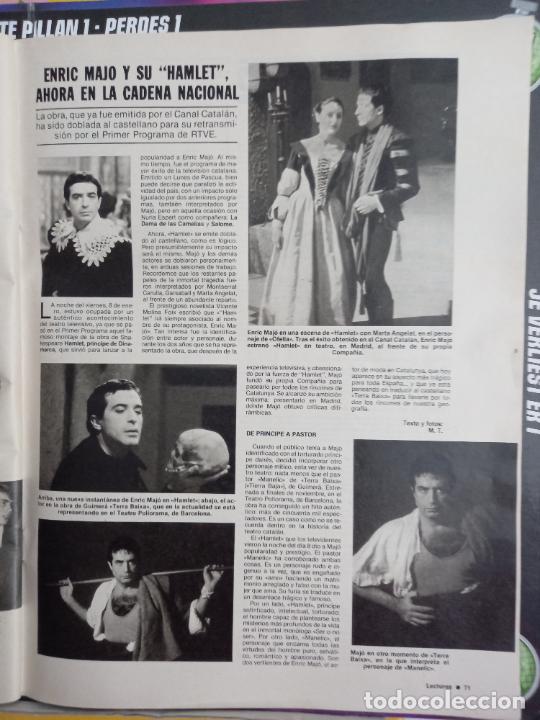 Colecionismo de Revistas e Jornais: enric majo marta angelat hamlet